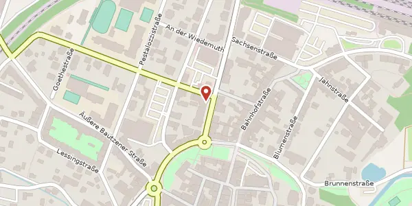 Karte der Umgebung von Poststraße 3, 02708 Löbau