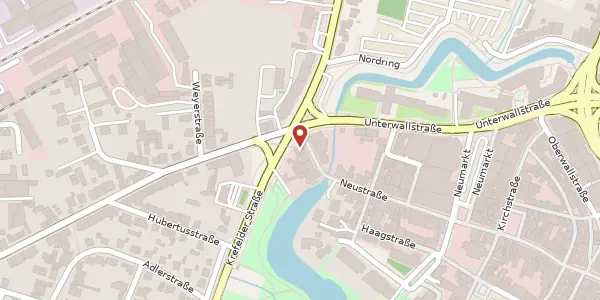 Karte der Umgebung von Neustr. 52, 47441 Moers