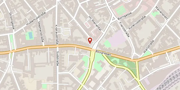 Karte der Umgebung von Boxgraben 38, 52064 Aachen