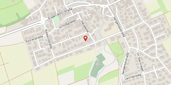 Karte der Umgebung von Weilerburgstraße 21, 72072 Tübingen