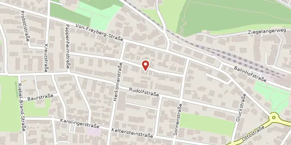 Karte der Umgebung von Knöringenstr. 7 a, 87629 Füssen