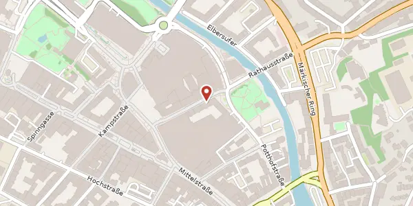 Karte der Umgebung von Rathausstr. 20, 58095 Hagen