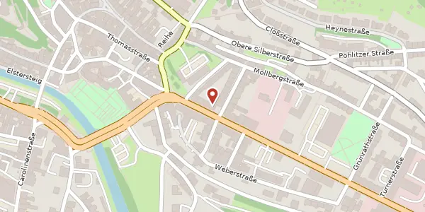 Karte der Umgebung von August-Bebel-Straße 7, 07973 Greiz