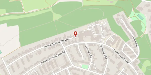 Karte der Umgebung von Martin-Luther-Straße 2, 61118 Bad Vilbel