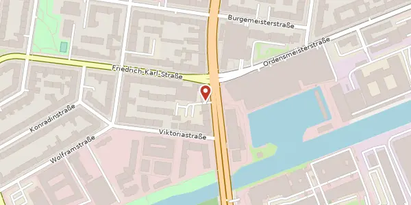 Karte der Umgebung von Tempelhofer Damm 228, 12099 Berlin