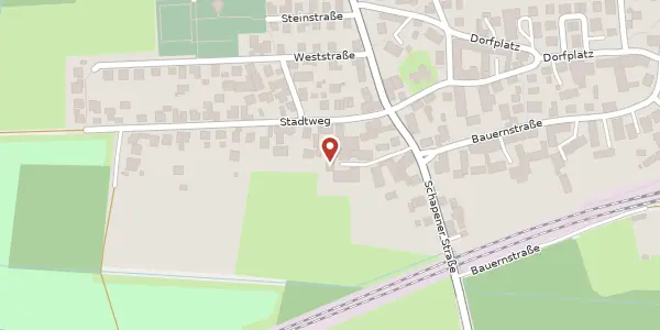 Karte der Umgebung von Schapener Straße 10, 38162 Cremlingen