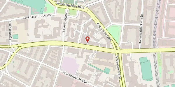 Karte der Umgebung von Werinherstr. 43, 81541 München
