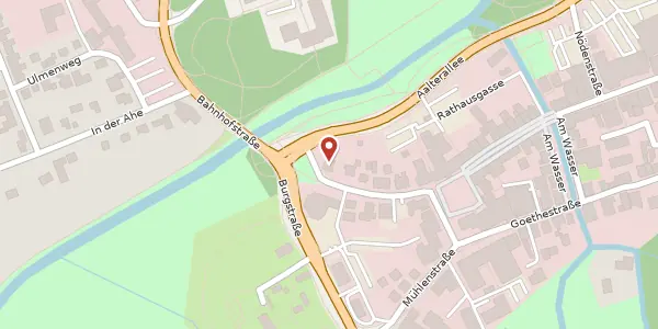 Karte der Umgebung von Bahnhofstraße 14, 27356 Rotenburg (Wümme)
