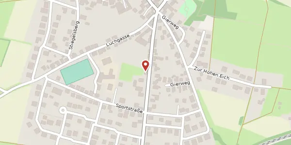 Karte der Umgebung von Hauptstraße 16, 35274 Kirchhain