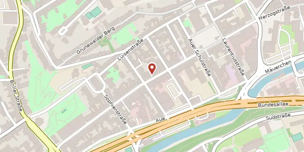 Karte der Umgebung von Friedrich-Ebert-Str. 44, 42103 Wuppertal