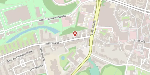 Karte der Umgebung von Weststr. 54, 44866 Bochum