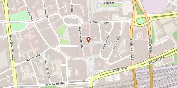 Karte der Umgebung von Kettwiger Str. 5, 45127 Essen