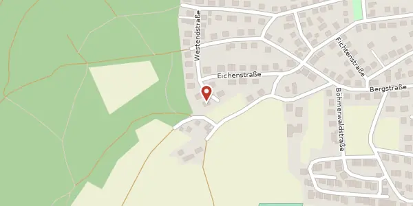 Karte der Umgebung von Westendstraße 5, 93161 Sinzing