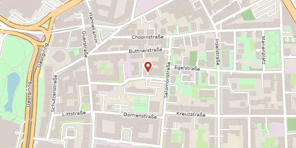 Karte der Umgebung von Czermaks Garten 11, 04103 Leipzig