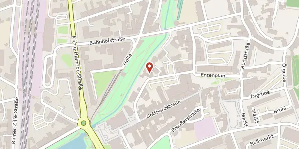 Karte der Umgebung von Große Ritterstraße 15, 06217 Merseburg