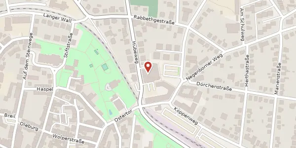 Karte der Umgebung von Hubeweg 2, 37574 Einbeck