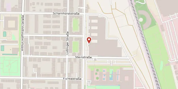 Karte der Umgebung von Altenburger Straße 13, 04275 Leipzig