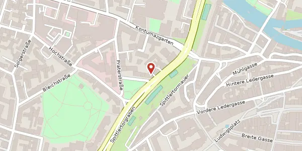Karte der Umgebung von Spittlertorgraben 39, 90429 Nürnberg