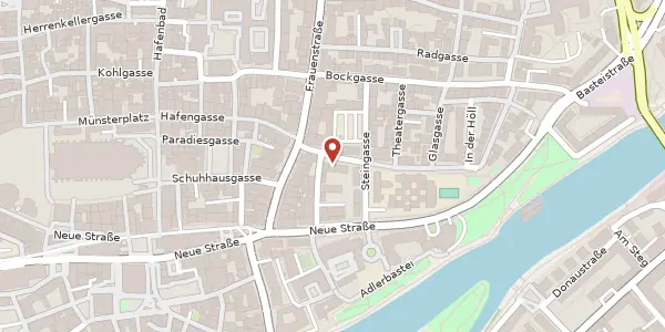 Karte der Umgebung von Sammlungsgasse 4, 89073 Ulm/Donau