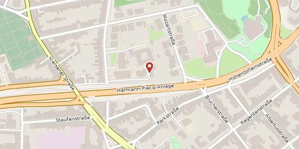 Karte der Umgebung von Bettratherstr. 14, 41061 Mönchengladbach