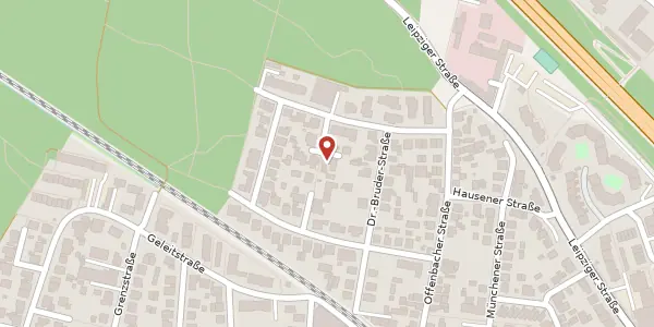 Karte der Umgebung von Stresemannstr. 9, 63179 Obertshausen