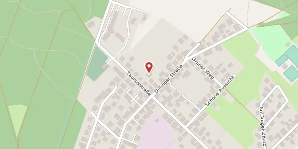 Karte der Umgebung von Dillingerstr. 42 a, 61381 Friedrichsdorf
