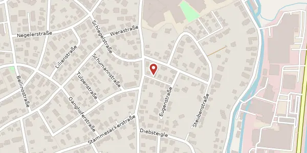 Karte der Umgebung von Dorotheenweg 3, 72764 Reutlingen