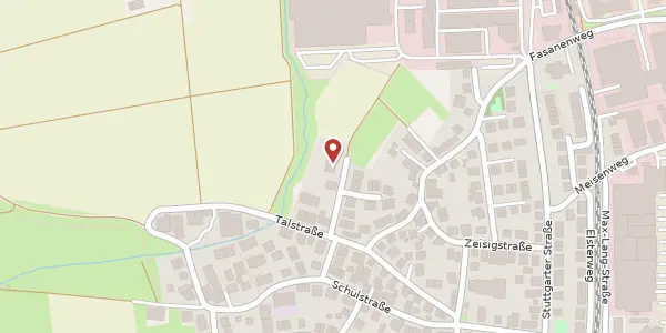 Karte der Umgebung von Jakobstraße 13, 70771 Leinfelden-Echterdingen