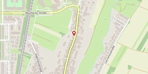 Karte der Umgebung von Schwetzinger Straße 71, 76139 Karlsruhe