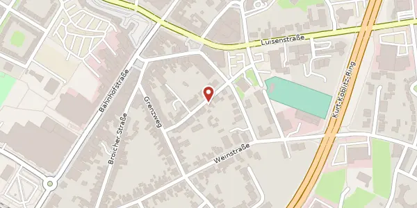Karte der Umgebung von Martin-Luther-Str. 14, 52477 Alsdorf