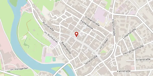 Karte der Umgebung von Marktplatz 13, 71665 Vaihingen-Enz