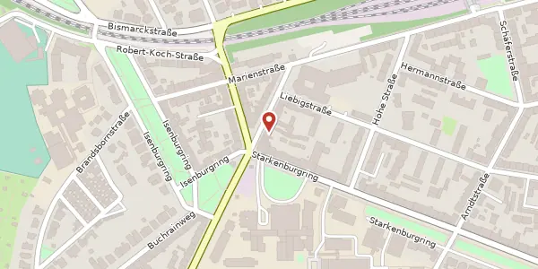 Karte der Umgebung von Darmstädter Str. 20, 63069 Offenbach