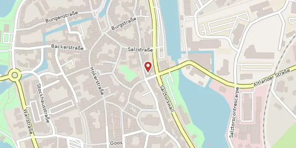Karte der Umgebung von Beim Salztor 1, 21682 Stade