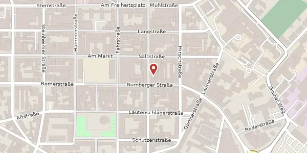 Karte der Umgebung von Rosenstr. 2, 63450 Hanau