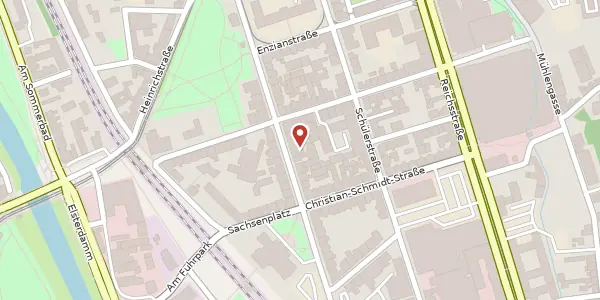 Karte der Umgebung von Talstraße 25, 07545 Gera