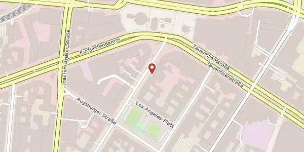 Karte der Umgebung von Rankestraße 33, 10789 Berlin