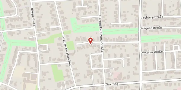 Karte der Umgebung von Dessauer Str. 23, 32425 Minden