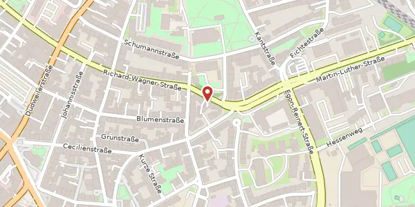 Karte der Umgebung von Richard-Wagner-Straße 87, 66111 Saarbrücken