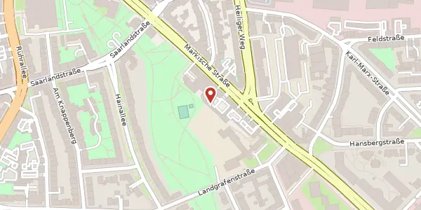 Karte der Umgebung von Märkische Str. 59, 44141 Dortmund