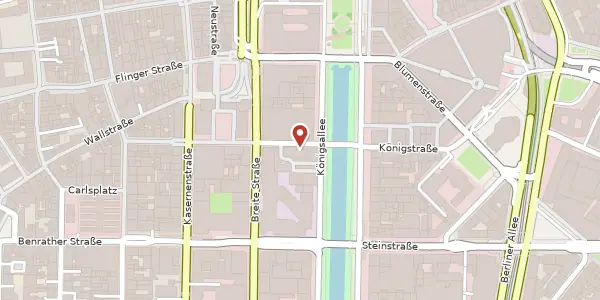 Karte der Umgebung von Trinkausstr. 7, 40213 Düsseldorf