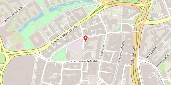 Karte der Umgebung von I Weberstr. 30, 45127 Essen