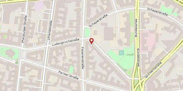 Karte der Umgebung von Meierottostraße 1, 10719 Berlin
