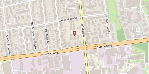 Karte der Umgebung von Waldstr. 185, 63071 Offenbach