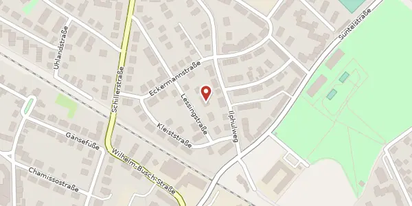 Karte der Umgebung von Lessingstraße 18, 31785 Hameln