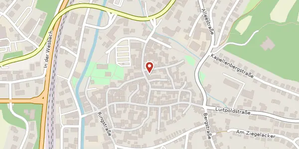 Karte der Umgebung von Kreuznacher Straße 9, 67806 Rockenhausen