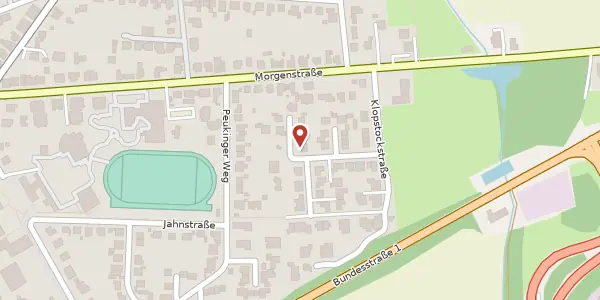 Karte der Umgebung von Wielandstr. 17 a, 59423 Unna