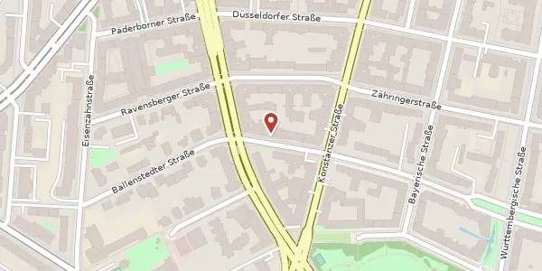 Karte der Umgebung von Wittelsbacherstraße 18, 10707 Berlin