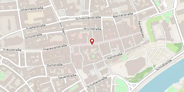 Karte der Umgebung von Ludwigstr. 14, 85049 Ingolstadt