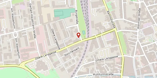 Karte der Umgebung von Burgstraße 1, 67346 Speyer