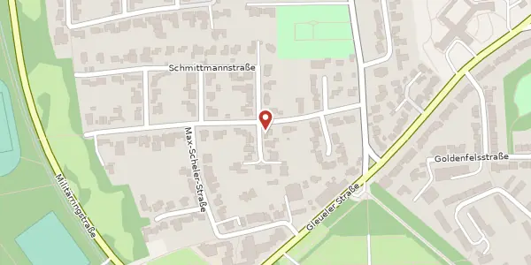 Karte der Umgebung von Keussenstraße 8, 50935 Köln